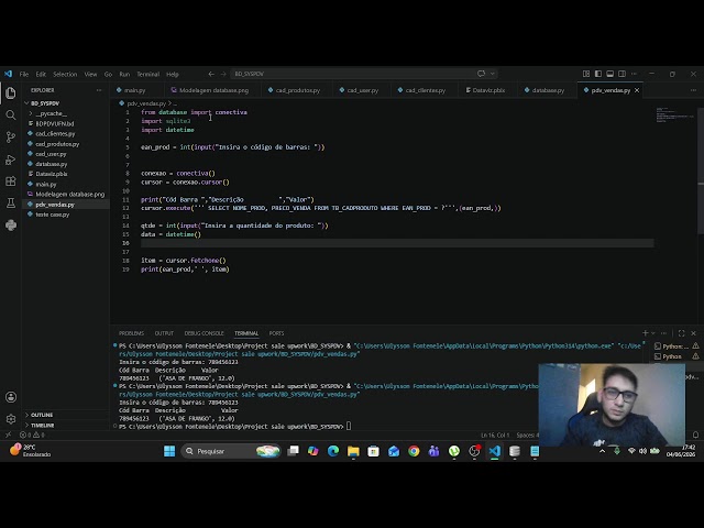 Projeto Python + SQLite