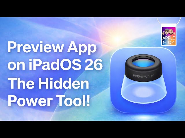 The New Preview App Changes Everything on iPadOS 26 - Tutorial
