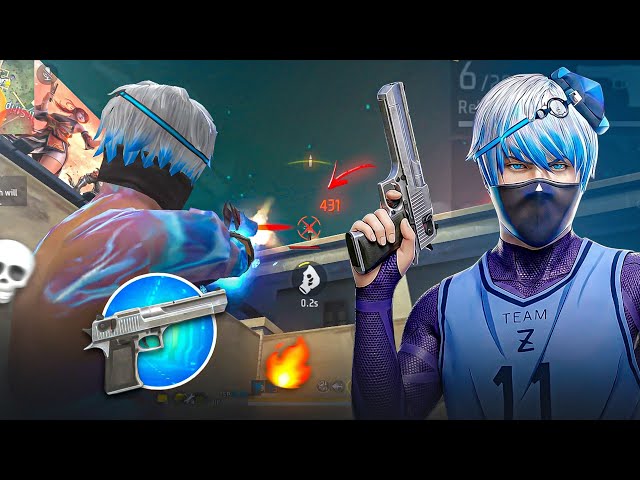 DESERT EAGLE ONLY 😈 Can I Win BR-Rank With This Gun❓| Free Fire MAX