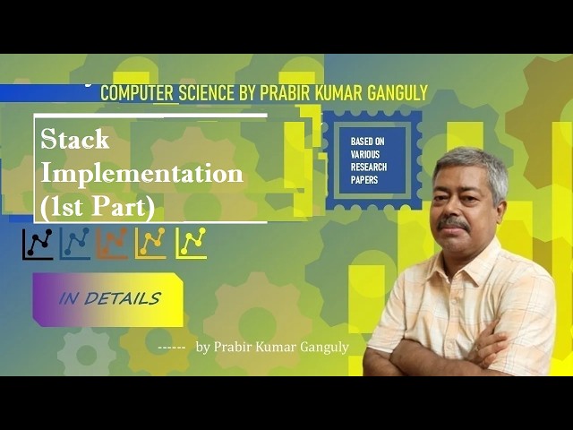 Database and Application of Computer Science, Stack Implementation 1st Part
