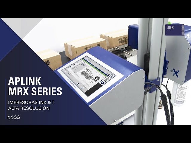 APLINK MRX | Impresoras Inkjet alta resolución | Impresión directa en superficies porosas | Ubscode