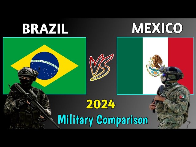 Brazil vs Mexico Military Power Comparison 2024 | Mexico vs Brazil Military Comparison 2024