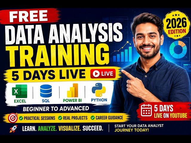 Complete Microsoft Excel Data Analysis Course | Dashboard Building for Beginners