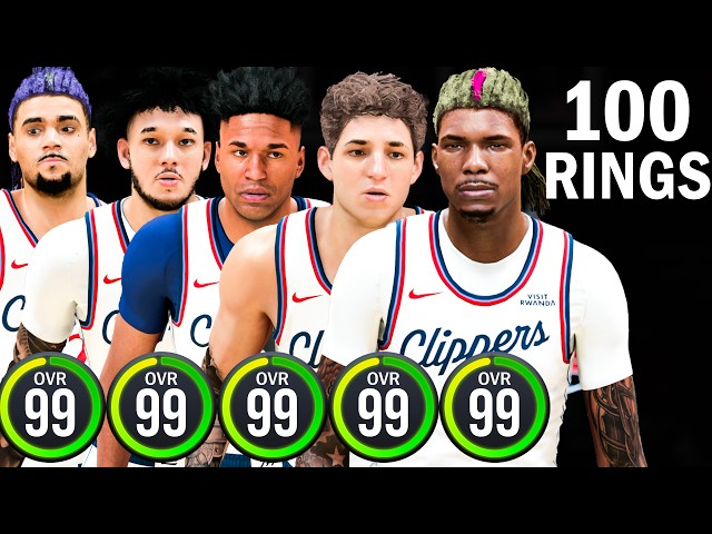 I Create a Team of 99 Overall 7’7 Giants to Ruin NBA History