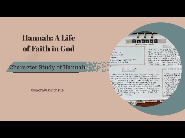 Character Study of Hannah