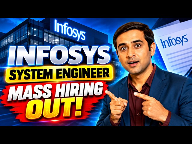Finally Infosys System Engineer Hiring Link Out | BTech/Mtech/MCA/MCA