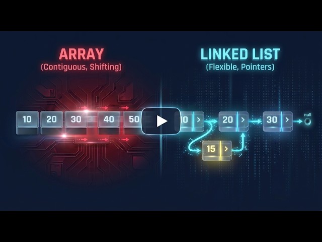 DSA #02 — Java LinkedList Explained Visually: Nodes, References & Every Line Executed