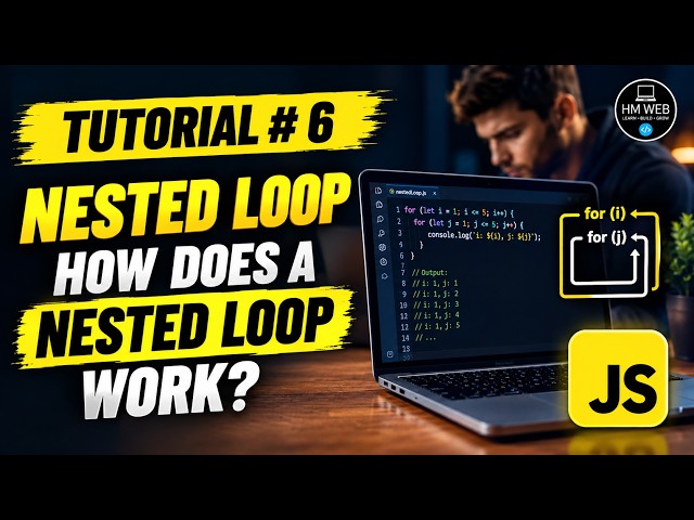 JavaScript Nested Loop Task 🔥  Practice Nested Loops with Coding Challenge  JavaScript Hindi