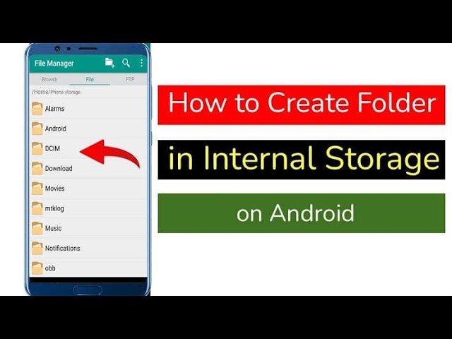 How To Make New Folder in Smartphone Using Files App #smartphone #techtips  #technology