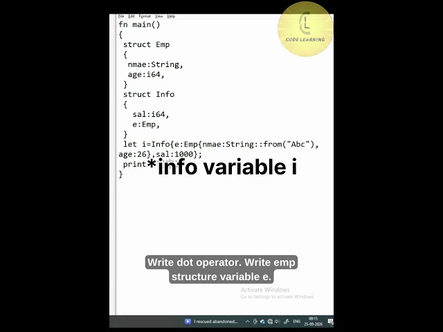 rust module | Structure 'part 4' | CodeLearning