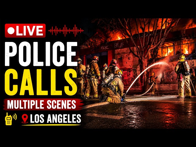 🛑 LIVE: Los Angeles Police Calls & Breaking News | Scanner Live 🛑