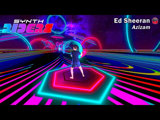 Synth Riders: Ed Sheeran - Azizam | Mixed Reality