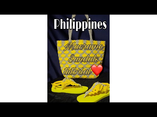 Macrame Sandals Tutorial | Macrameph