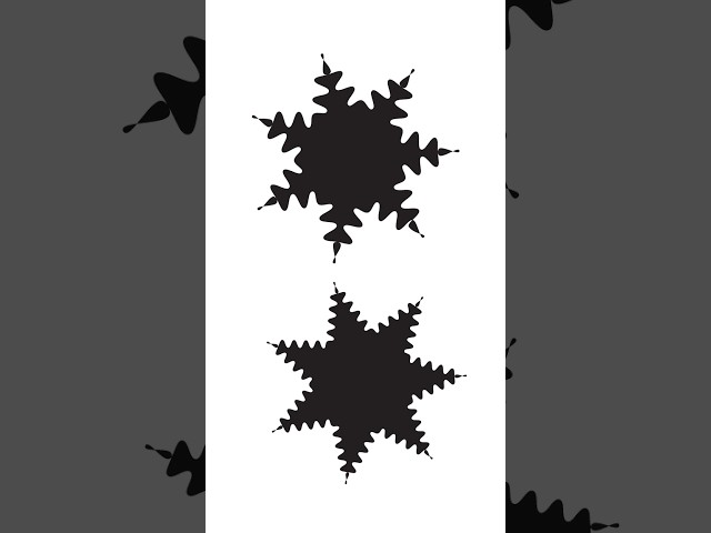 How to Create a Spiky Snowflake Shape in Adobe Illustrator