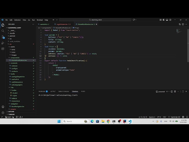 Fullstack developer(spring cloud & react native)