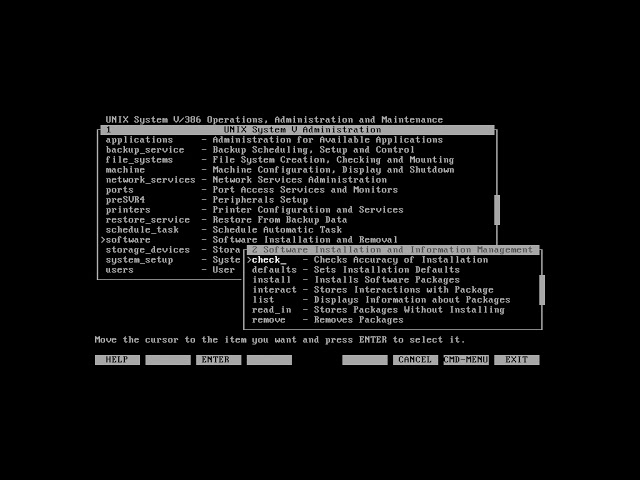 Mini Tour: AT&T UNIX/i386 SVR4 v2.1 (x86)