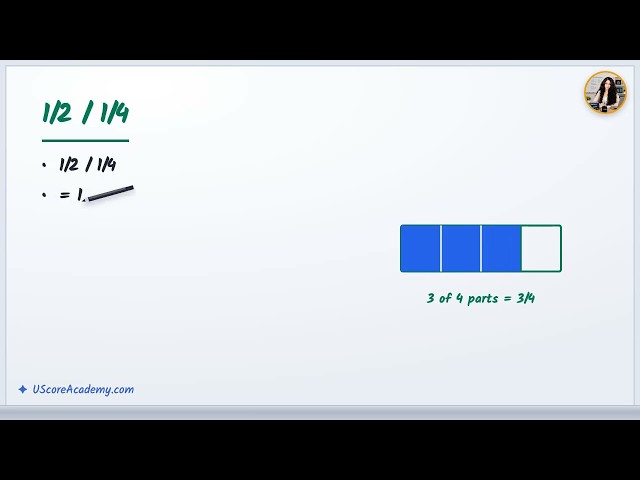 Dividing Fractions by Fractions | Grade 6 Math | UScore Academy