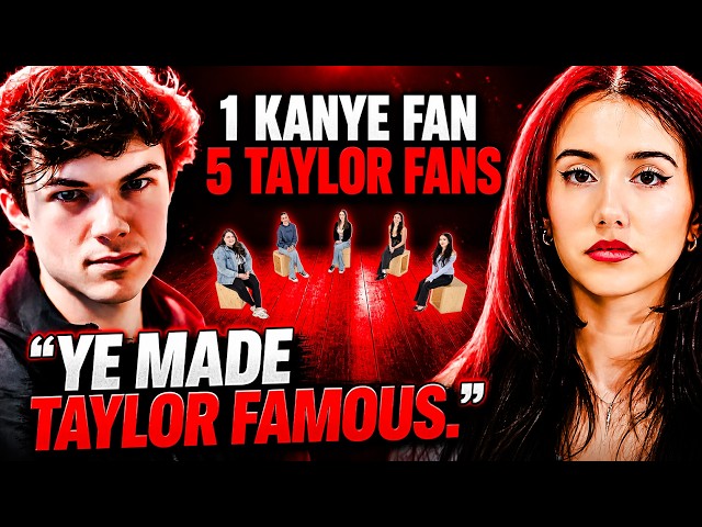 1 Kanye Fan vs 5 Taylor Swift Fans