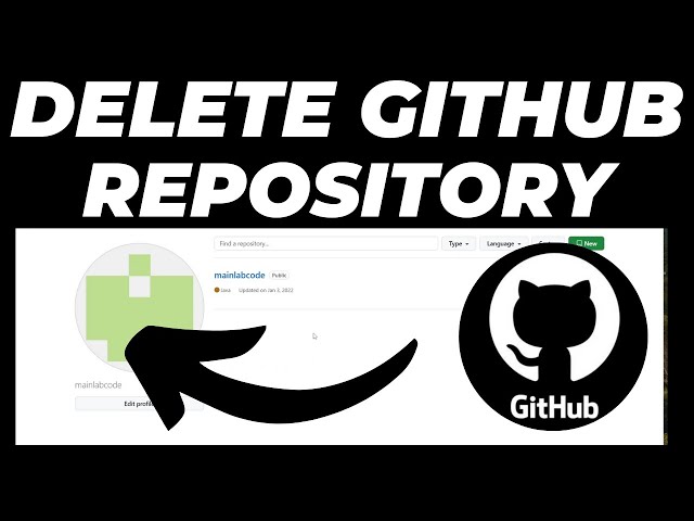 How to Delete Github Repository 2025 Tutorial
