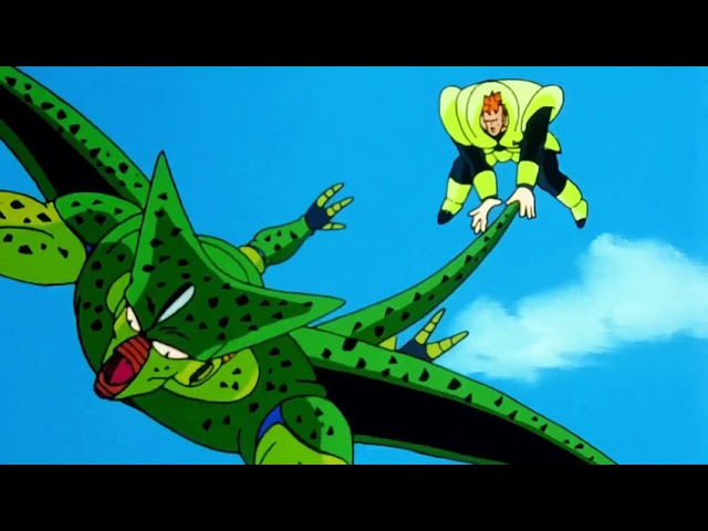 Android 16 vs imperfeito Cell
