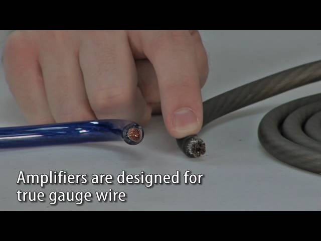 The Importance of True Gauge Power & Ground Cable