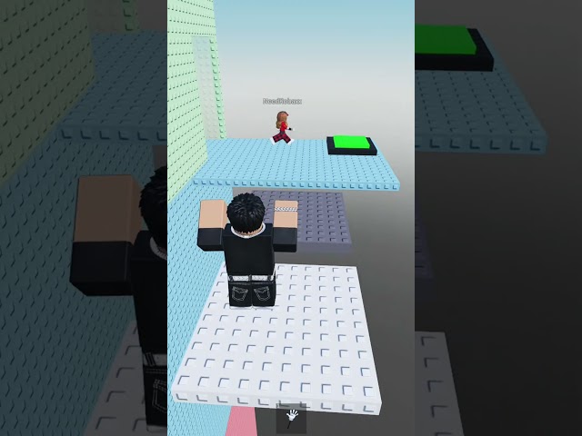 Bro think he's parkour pro 🤣🥶(slap tower-2) | #roblox #shorts #troll #kazzky