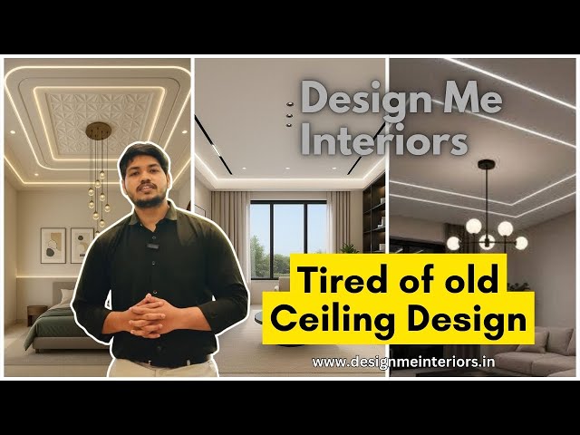 Tired of Old Ceiling Design? Try These Modern Ceiling Design Tips for 2026 | False Ceiling Ideas✨
