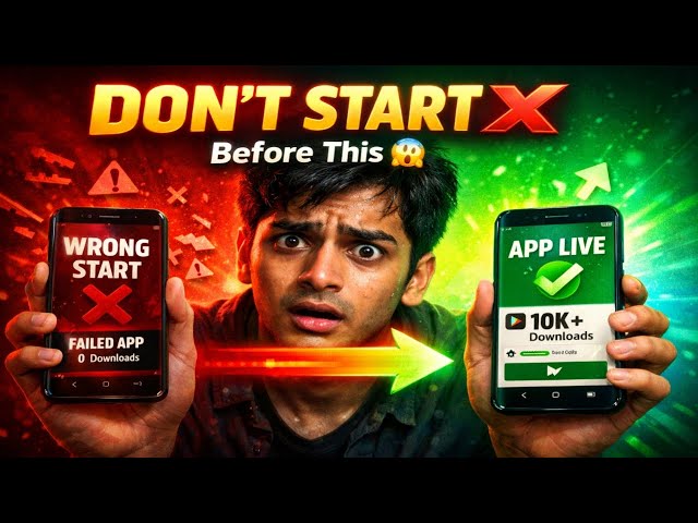 App Development Roadmap 2026 🔥 Beginner to Pro | Android & iOS Full Guide (Hindi)