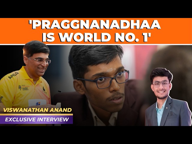 'Praggnanandhaa is World No. 1': Viswanathan Anand Exclusive on GCT Title, FIDE Prez Role & GCL