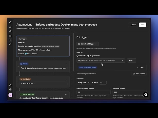 Deploy a fleet of AI Software Engineers - Ona Automations 60s demo
