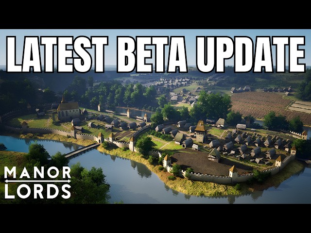 Building the Ultimate Village! | Manor Lords Latest Beta Update!