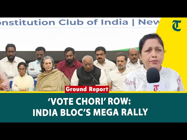 Modi-Shah real masters behind vote chori': Kharge, INDIA bloc announces Nov 1 mega rally