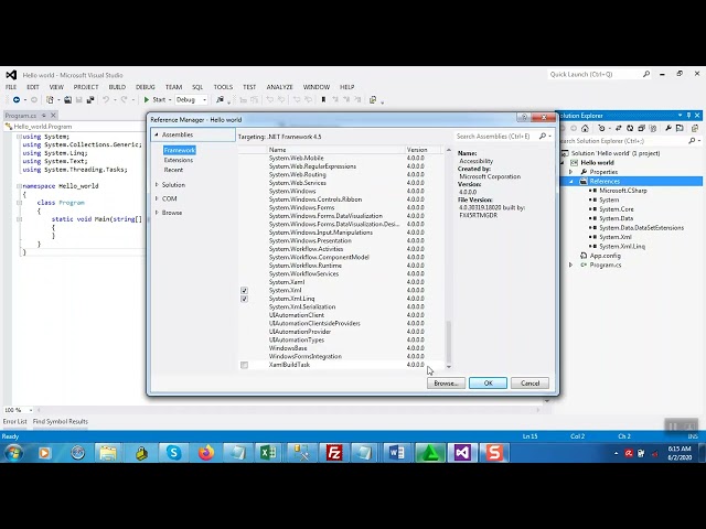 VP WK 1 Video 3 Hello World Program