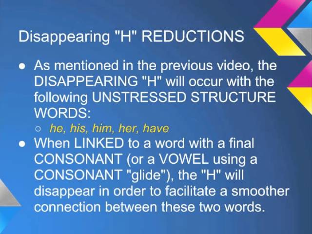Advanced Speaking & Pronunciation: Video 6-Linking