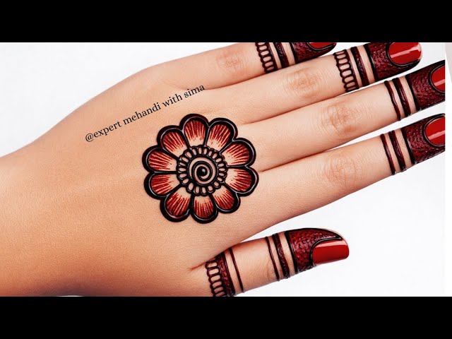 😱🔥easy top Arabic mehndi design-weddingDulhan special #mehndidesign-simple#henna #madhi#eid #mehandi