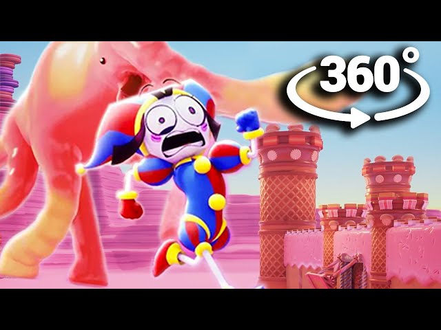 360° VR THE AMAZING DIGITAL CIRCUS - Ep 2: Candy Carrier Chaos!