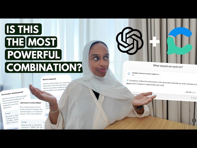 3 Mind Blowing ChatGPT & Consensus Research Workflows | No Coding