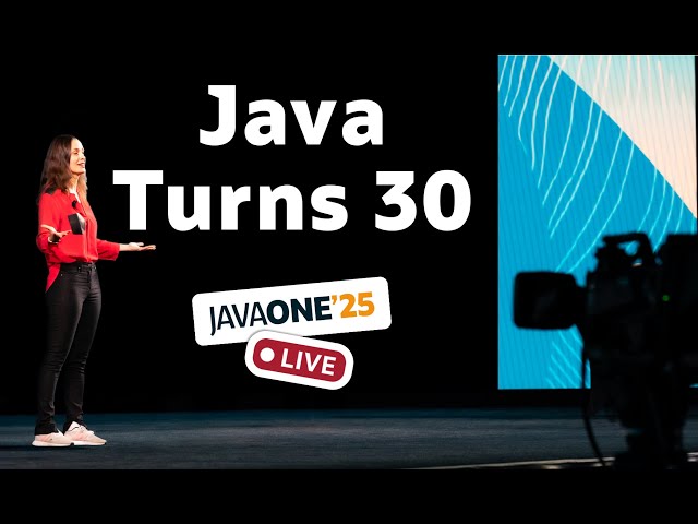 Java Turns 30 - Live from JavaOne 2025