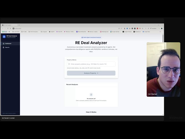 How to Build a Multi-Agent AI System for Real Estate Deal Analysis (Claude Code Tutorial)