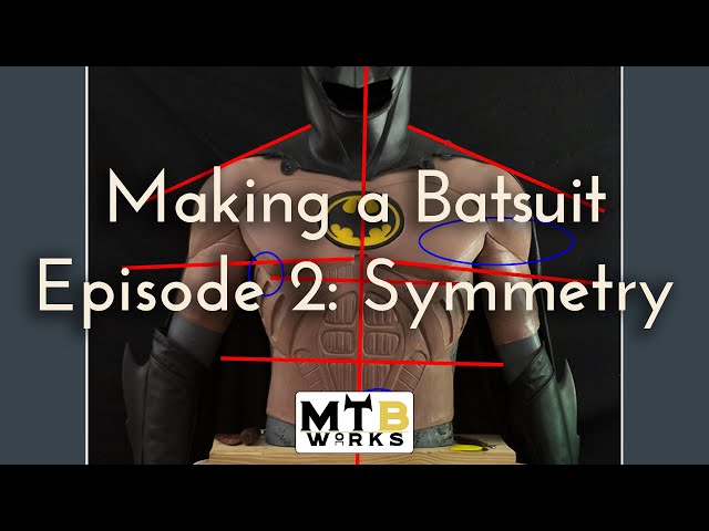 Making a Batsuit Episode2 Symmetry | Building a Batman Costume