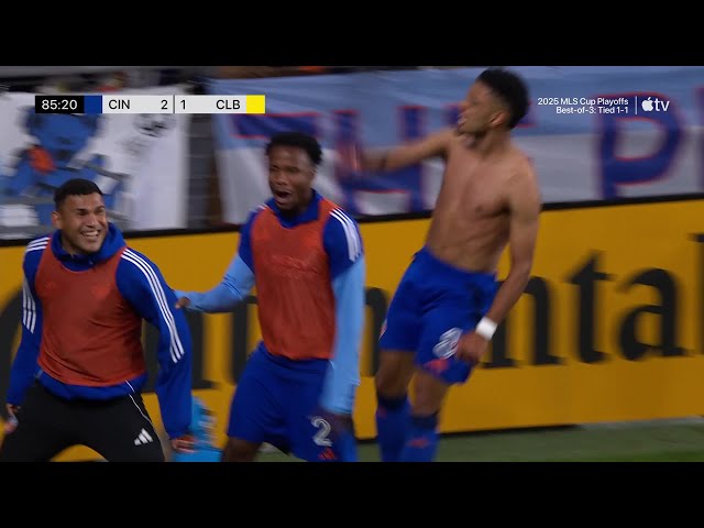 Brenner BRACE in Hell Is Real CLUTCHES GAME for FC Cincinnati | 2025 Audi MLS Cup Playoffs