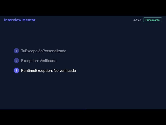 Cómo Crear Excepciones Personalizadas en Java (90 seg)