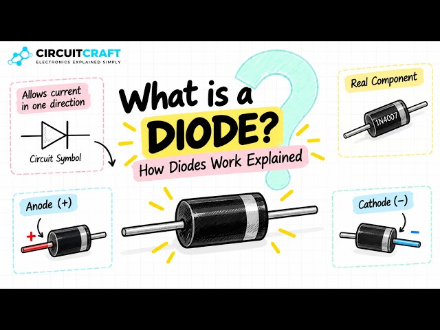 What Is a Diode? | How Diodes Work Explained