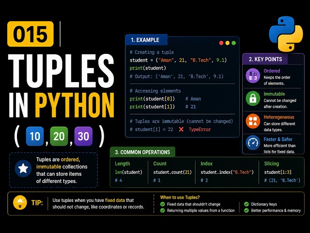 015   Tuples In Python