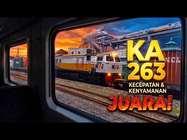 Traveling by Ambarawa Ekspres Train