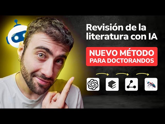 Revisión de la Literatura PROFESIONAL con IA | Técnicas AVANZADAS de INVESTIGACIÓN para Doctorados