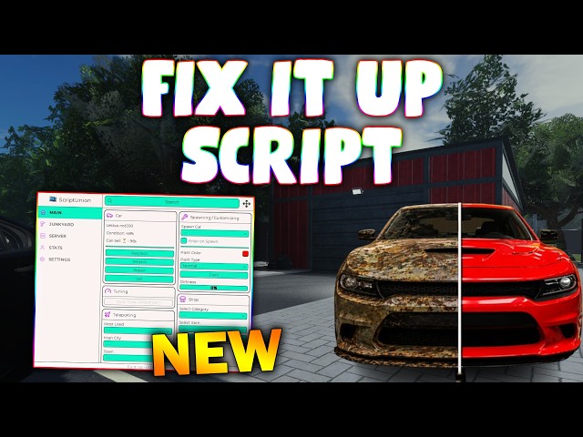 *NEW* Fix It Up! Script (PASTEBIN 2026) ( AUTO FARM , ESP )