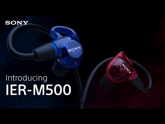 INTRODUCING | IER-M500 Professional In-Ear Monitor Headphones