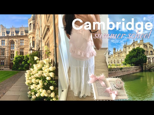 My Cambridge Summer School Journey 💌🩺 | day in the life vlog