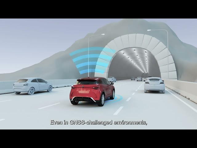 Trimble Precise Positioning for Vehicle Autonomy: On point, in lane, and on time.